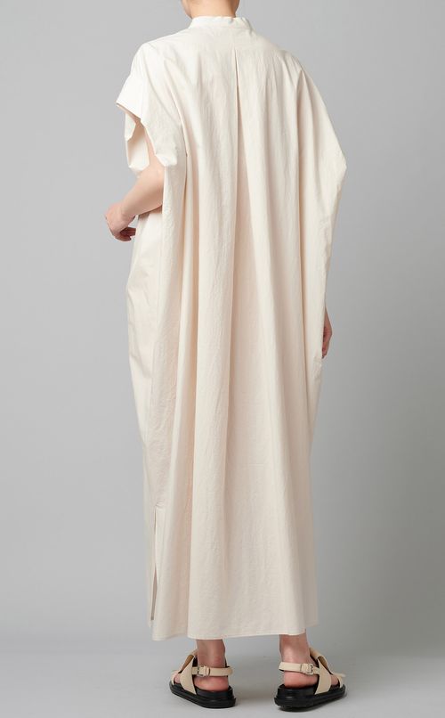 ノースリーブシャツワンピース