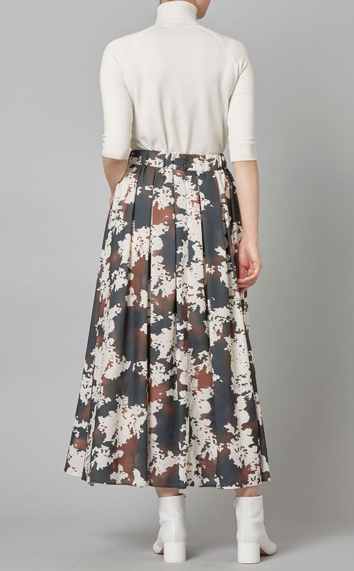 プリントボックスタックスカート