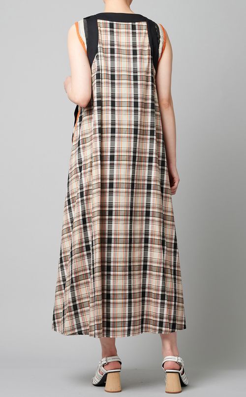 マルチカラーロングワンピース