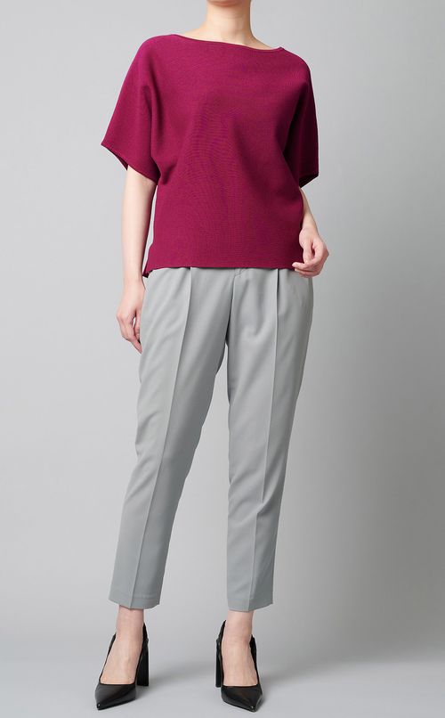 ジョーゼットテーパードパンツ