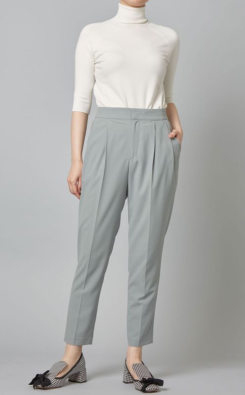 ジョーゼットテーパードパンツ