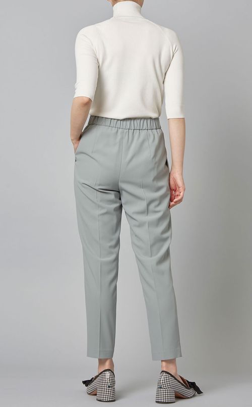 ジョーゼットテーパードパンツ