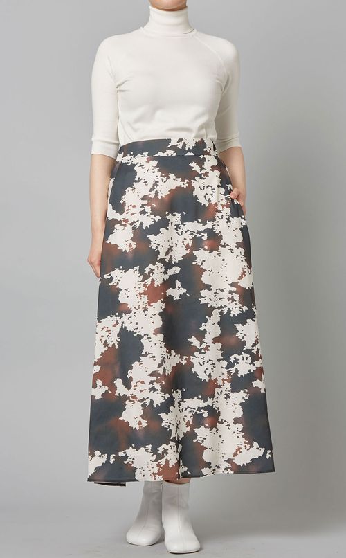 プリントボックスタックスカート