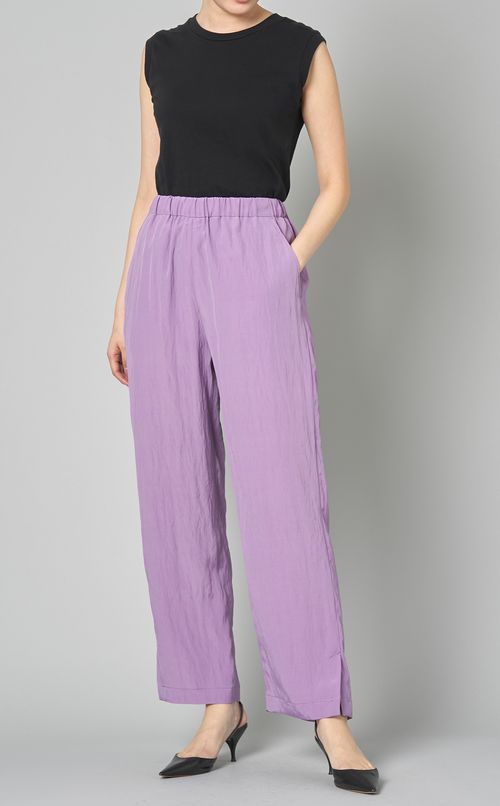 ワッシャースリットイージーパンツ