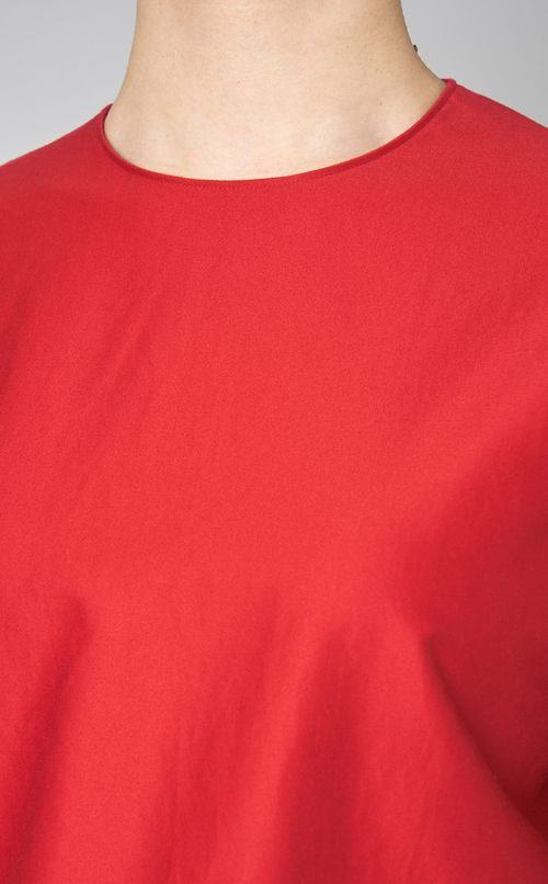 モールスキンラッフルフリルブラウス