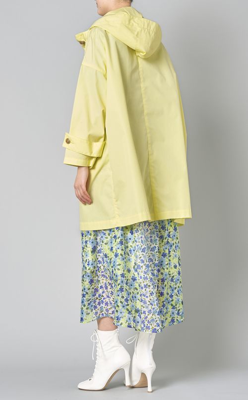 フーデッドライトウェザーコート