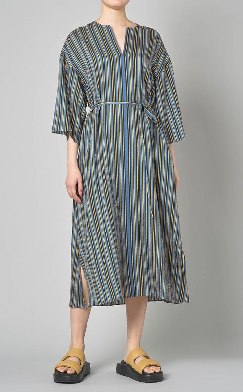 2wayマルチストライプワンピース