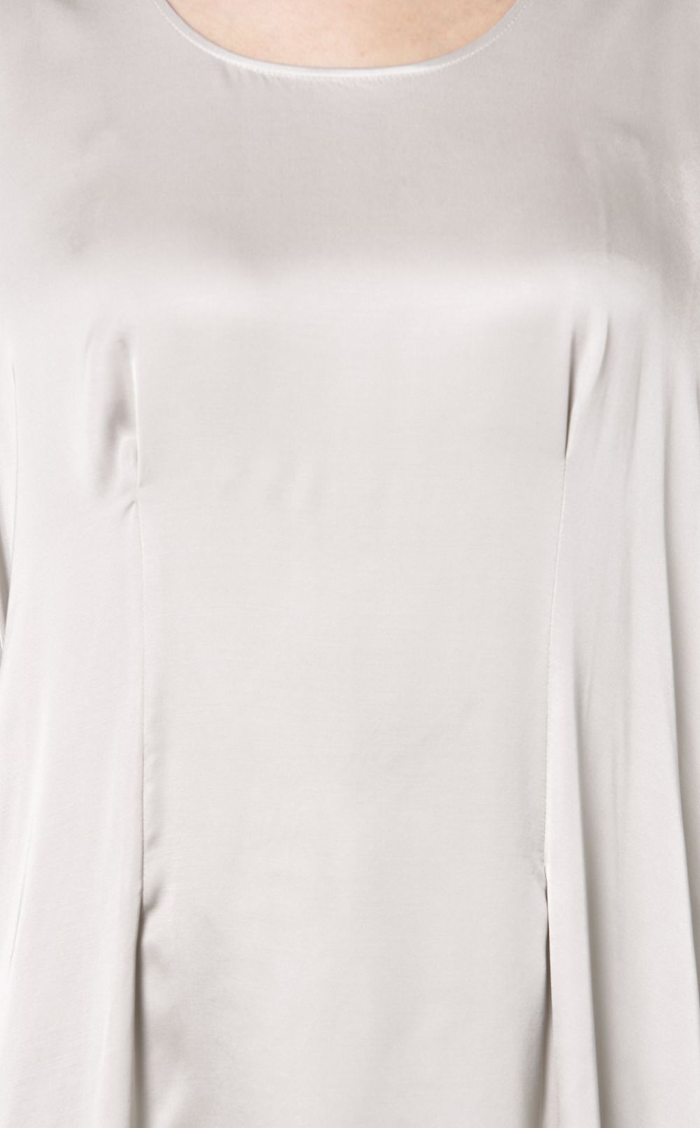 カットスリーブベルテッドロングワンピース