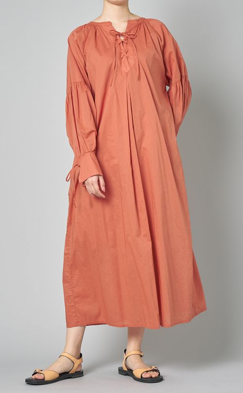 コットンギャザーワンピース