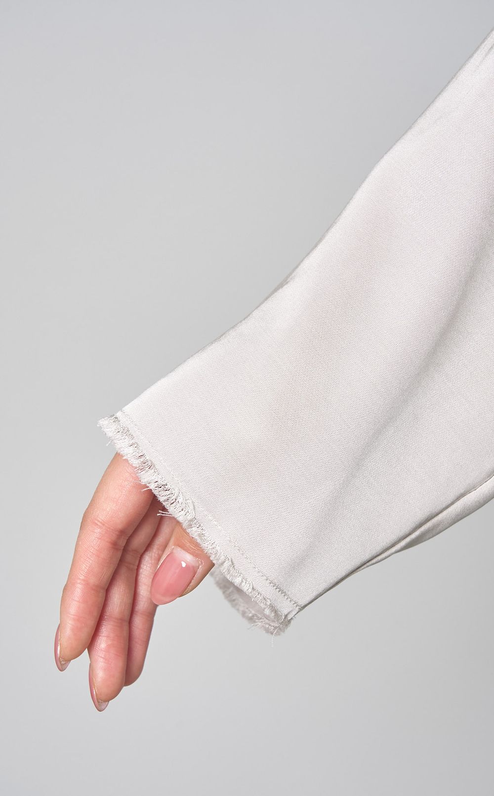 カットスリーブベルテッドロングワンピース