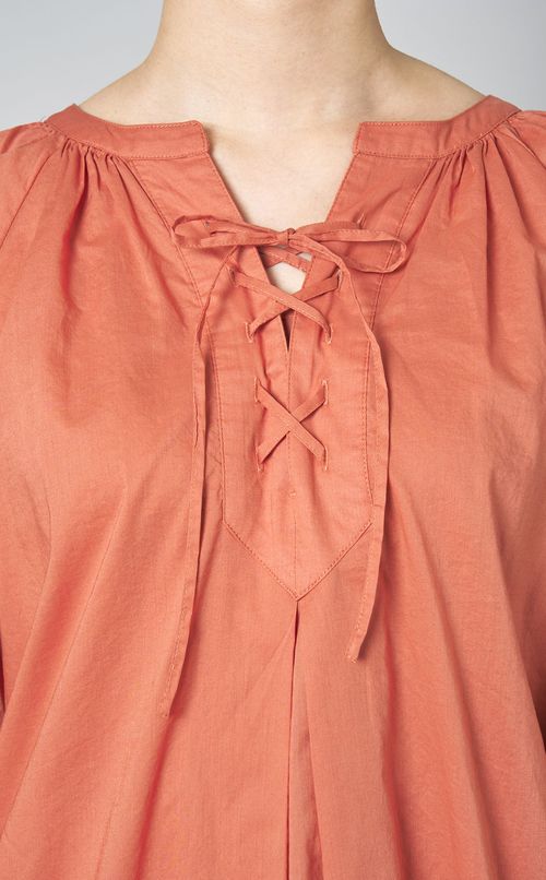 コットンギャザーワンピース