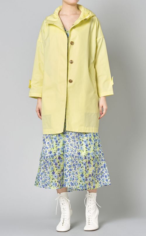 フラワープリントベルテッドワンピース