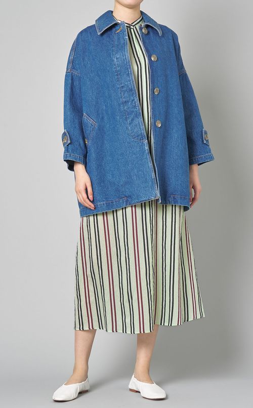 2wayマルチストライプワンピース