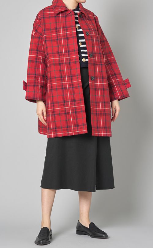 リネンタックウエストリボンスカート