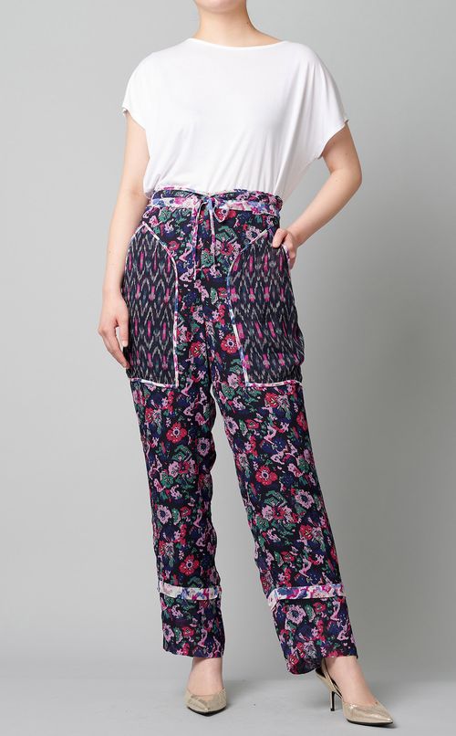 プリントイージーパンツ