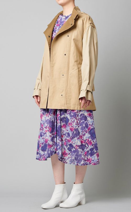 バイカラーワークジャケット