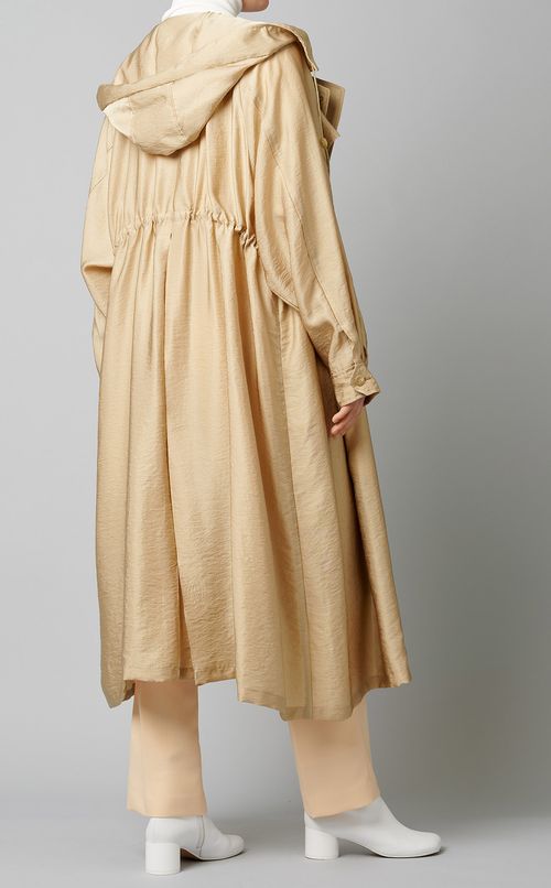 フーディデザインツイルコート