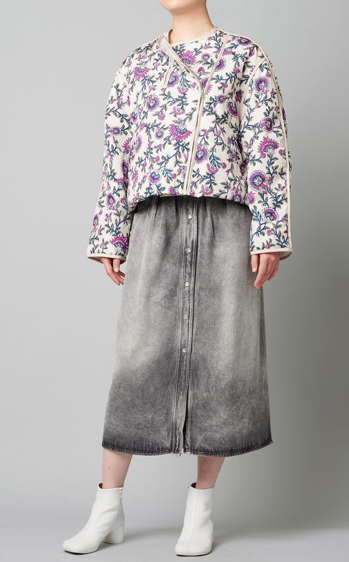 ナイロンキルティングジャケット