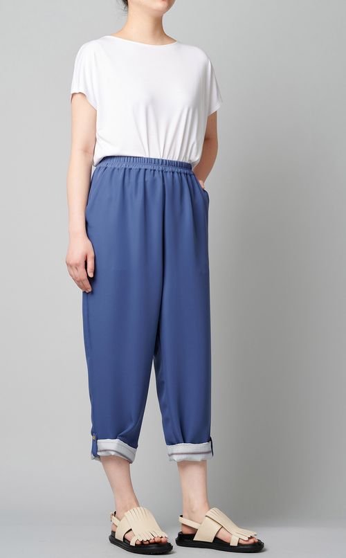 ロールアップイージパンツ