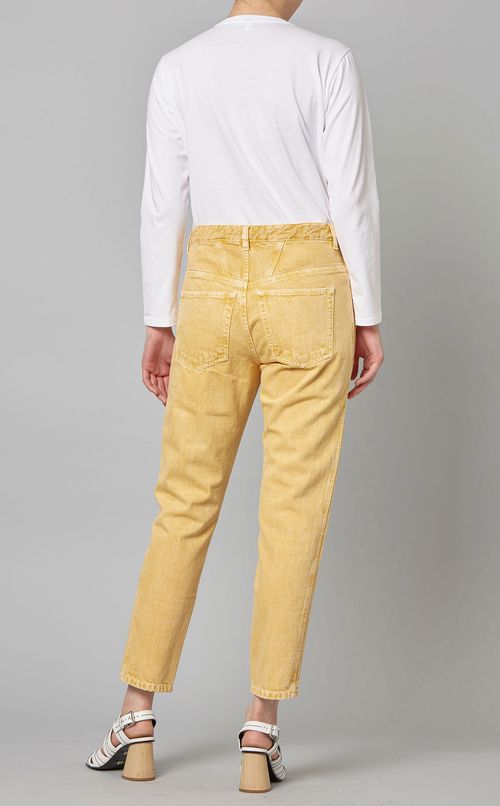 ローウエストデニムパンツ