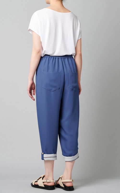 ロールアップイージパンツ