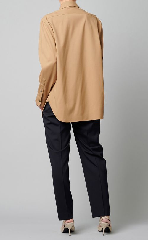 クラシックシャツブラウス