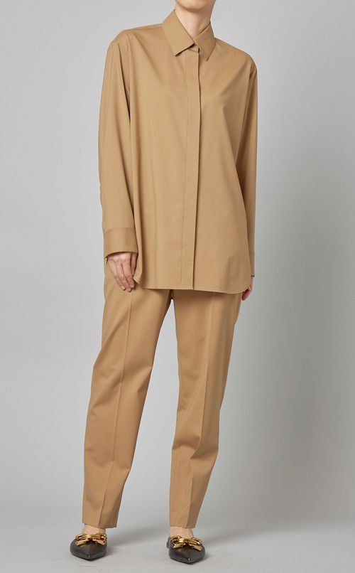 クラシックシャツブラウス