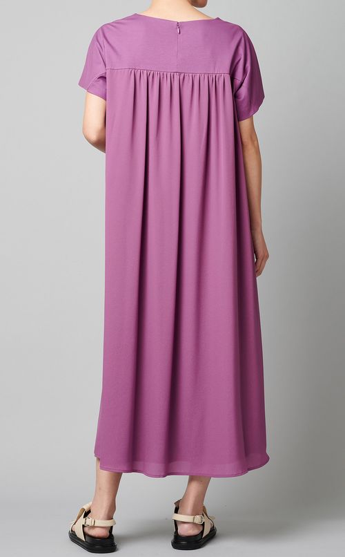 フレアジャージーワンピース