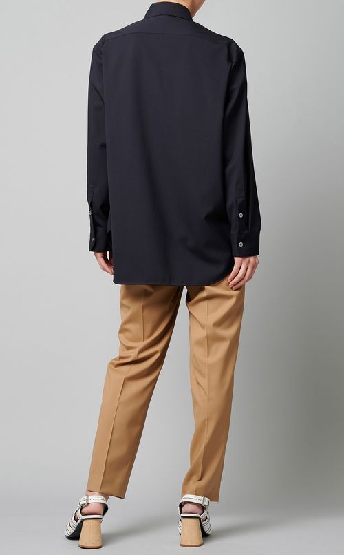 クラシックシャツブラウス