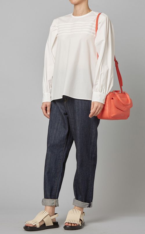 2wayレザーハンドバッグ