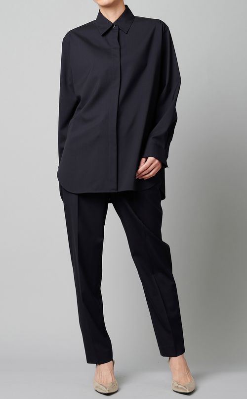 クラシックシャツブラウス