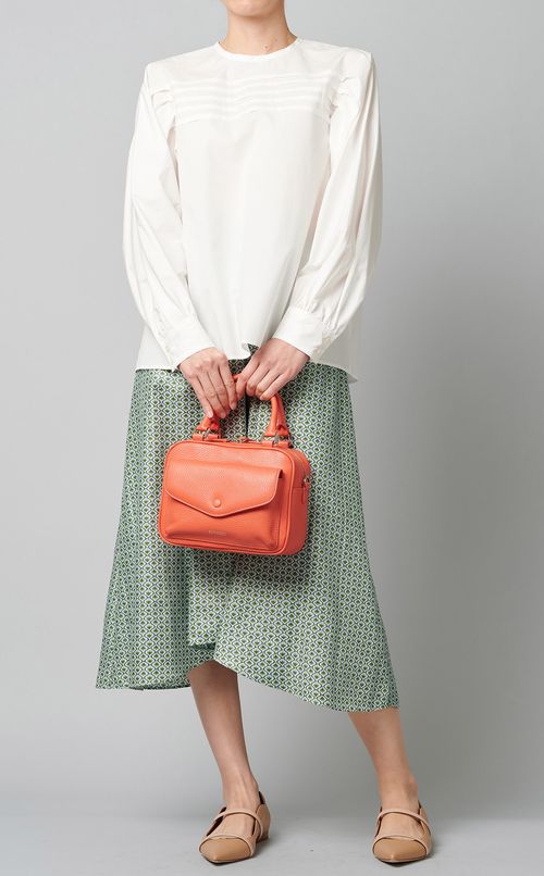 2wayレザーハンドバッグ