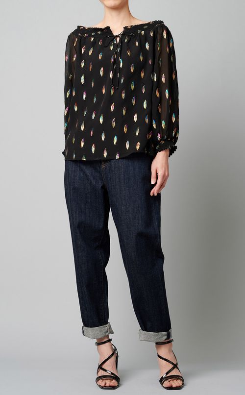 シーバイクロエ　タグ付き新品　シフォンブラウス シーバイクロエタグ付き新品シフォンブラウス