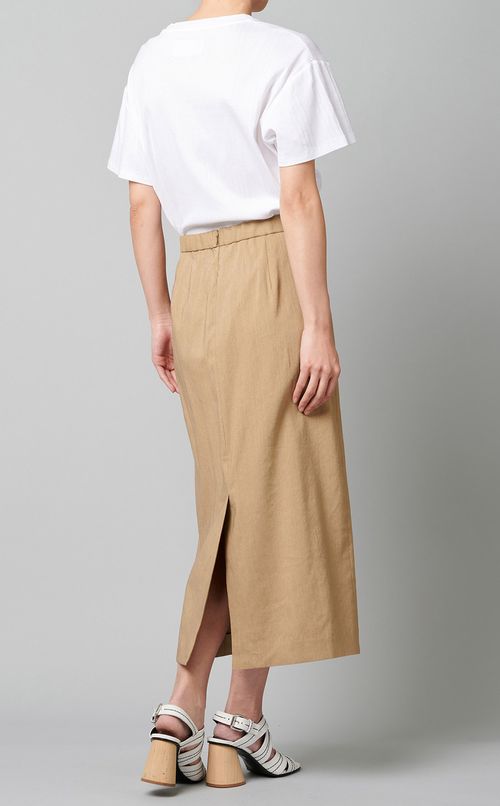 ストレッチペンシルスカート