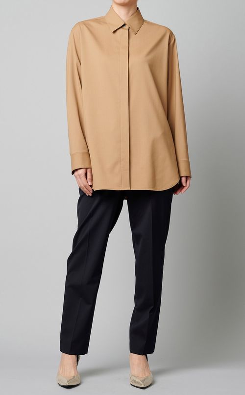 クラシックシャツブラウス