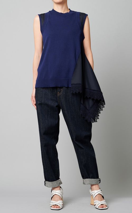 アシンメトリーカットソー