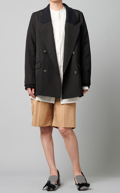 ウエストドローストリングブラウス