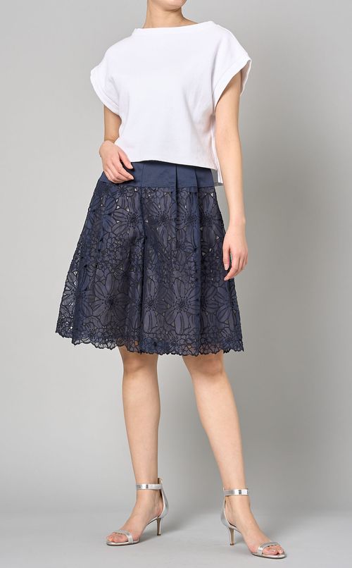 アイレットレースキュロット