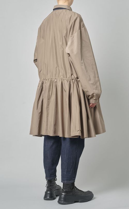 【美品】kate spade ロングコート ブラック フリル 2 M kate spade NEW YORK - 新品 ケイトスペード コート アウター