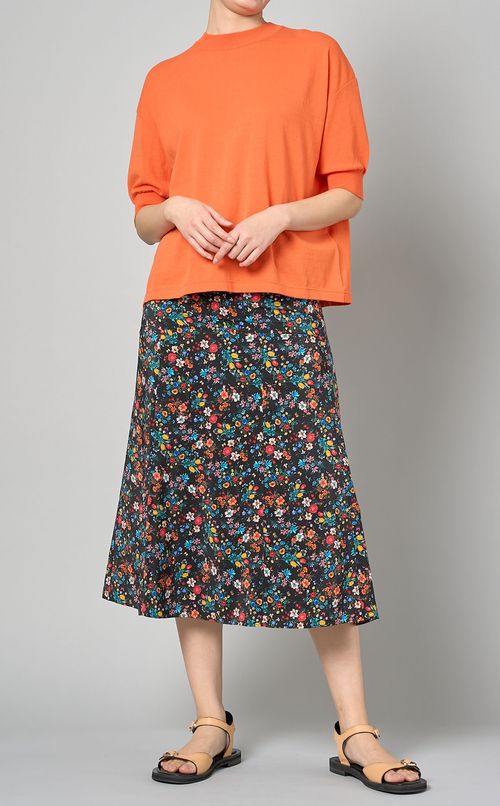 コットンニットプルオーバー