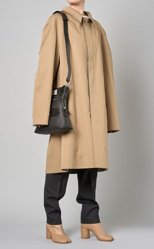 リバーシブルステンカラーコート