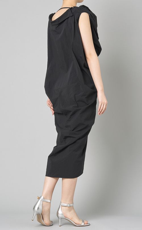 コットンギャザーシェイプワンピース