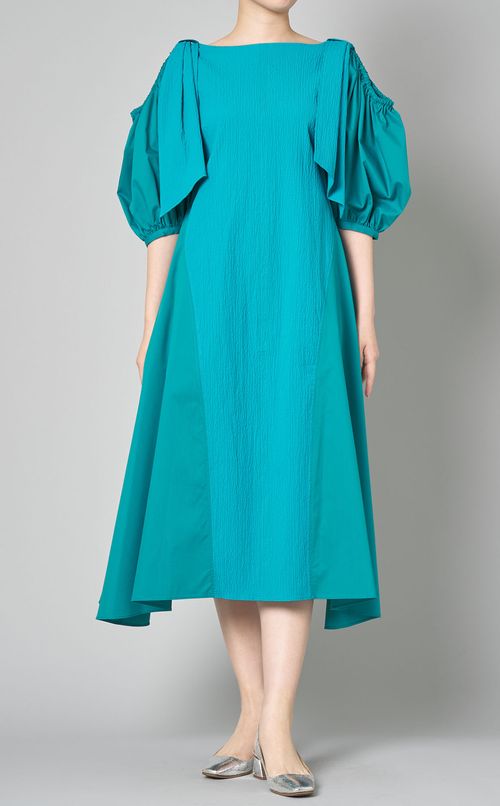 ショルダーリボンワンピース