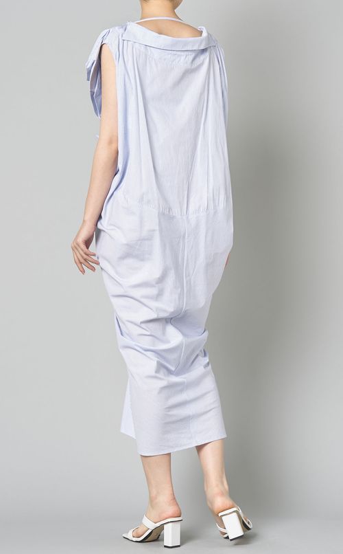 コットンギャザーシェイプワンピース