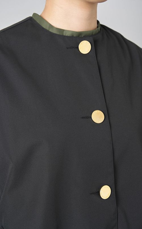 ノーカラーウェザーコート