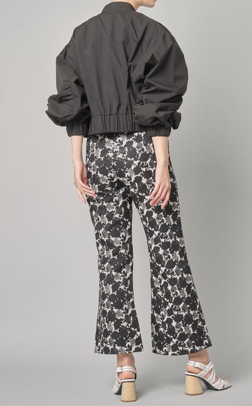 ギャザースリーブMA-1ブルゾン