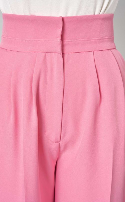 ハイウェストワイドパンツ