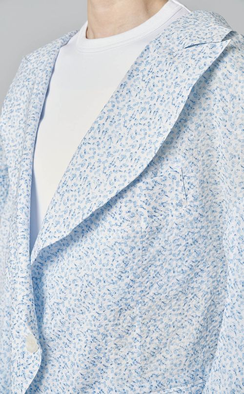 フラワープリントビッグジャケット