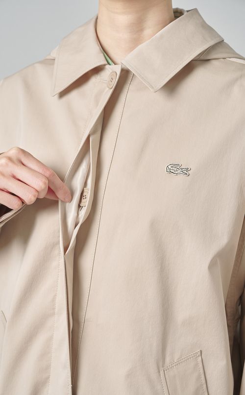 フーデットロングコート