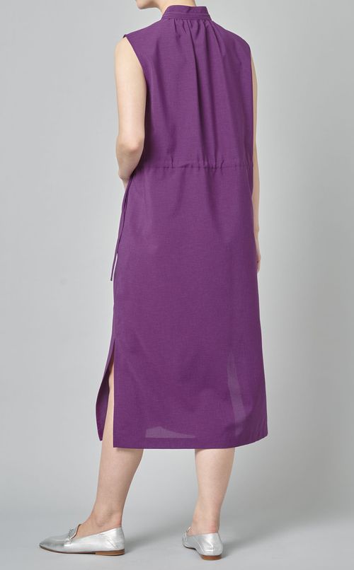 ノースリーブジレワンピース